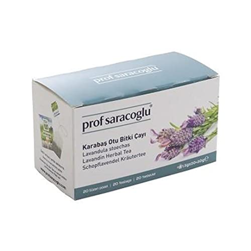 Schopflavendel (Lavandula Stoechas) Kräutertee | Prof. Saracoglu | 20 Stck von Prof Saracoglu