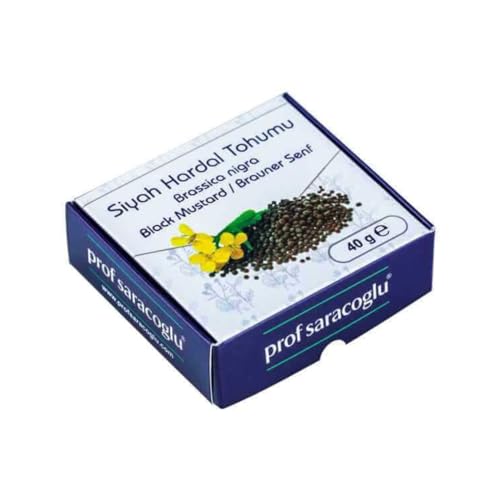 Schwarzer Senf (Brassica nigra) - 40 g von Prof Saracoglu