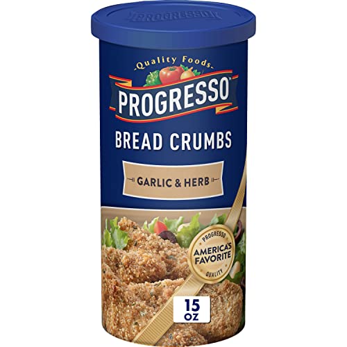 Progresso Knoblauch- und Kräuterbrotkrümel, 425 g, 3 Stück von Progresso