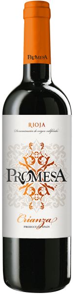 Promesa Vina Rioja Crianza Jg. 2018 100 Proz. Tempranillo 12 Monate in amerikanischen Barriques gereift von Promesa
