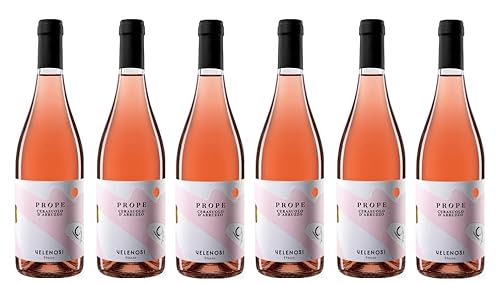 6x 0,75l - Velenosi - Prope - Cerasuolo d'Abruzzo D.O.P. - Abruzzen - Italien - Rosé-Wein trocken von Prope