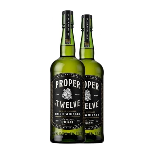 Whiskey Blended Proper. Twelve Triple Distilled Reserve 70 cl (Karton mit 2 Flaschen von 70 cl) von Proper