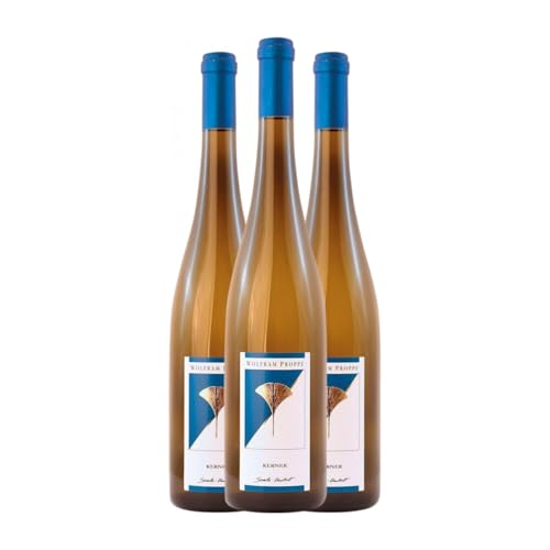 Proppe Kerner Trocken 75 cl Weißwein (Karton mit 3 Flaschen von 75 cl) von Proppe