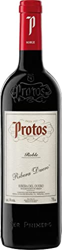 Protos Roble Ribera del Duero, Tempranillo Spanischer Rotwein, 75cl von Protos