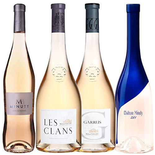 Best of Provence - Lot de 4 bouteilles - Minuty : M / 281 - Esclans : Les Clans/Garrus - Côtes de Provence Rosé 2019 (4 * 75cl) von ProvencePremiumRosé