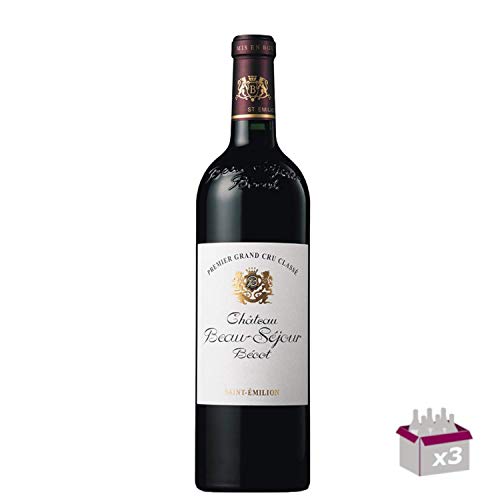 Chateau Beau-Aufenthalt Bécot - 1 Saint-Emilion Grand Cru Classé - 2011 rot 75cl- 3x75 cl von Wine And More