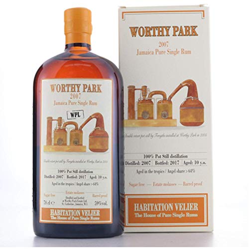 Habitation Vélier – Worthy Park 2007 – Rhum 59° 70cl sous étui von ProvencePremiumRosé