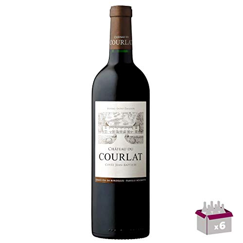 Hauswein Courlat Jean Baptiste - Lussac St Emilion- 2016 rot -6x75cl von Wine And More