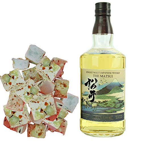 Matsui-Sortiment - Mizunara-Whisky & 150 g Karamell-Nougadets - Jonquier Deux Frères von Wine And More