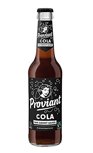 12 Flaschen Proviant Berlin Cola Koffeinhaltiges Erfrischungsgetränk a 0,33L inclusive 0.96€ MEHRWEG Pfand von Proviant