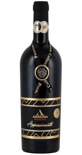 Provinco Amarama Primitivo Appassimento 2020 | Rotwein Apulien – Italien 1 x 0,75 Liter von Provinco