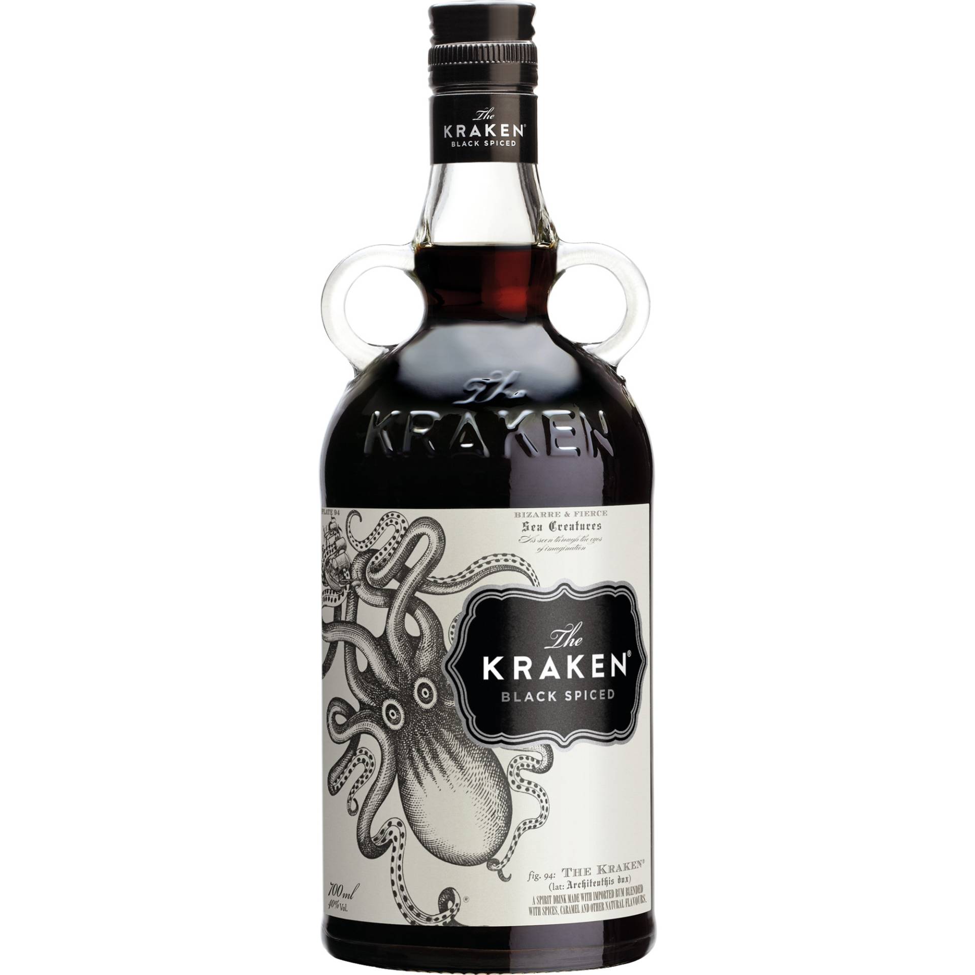 The Kraken Black Spiced Rum, Trinidad & Tobago 40 % vol. 0,7 L, Spirituosen von Proximo Spirits, Ferry House, 48 Mount Street, Dublin D02 PT98, Ireland