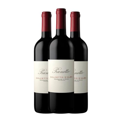 Prunotto Dolcetto Dolcetto d'Alba 75 cl Rotwein (Karton mit 3 Flaschen von 75 cl) von Prunotto