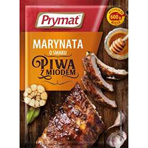 Honig Bier Marinade - smaku Piwa z Miodem 20g Prymat von Prymat