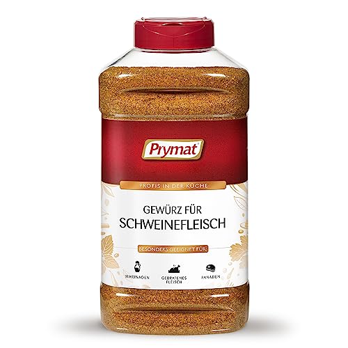 Prymat Gewürzmischung für Schweinefleisch 900g, Marinade für Hackfleisch, Grillmarinade, Magic dust, im Streuer von Prymat