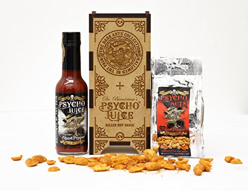 Psycho Slayer - Dark Arts Edition Holz-Geschenk-Box * Psycho Juice Extreme & Psycho Nüsse *Begrenzte Verfügbarkeit* von Psycho Juice