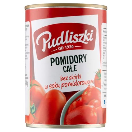 Pudliszki Geschälte Tomaten 400g von Pudliszki