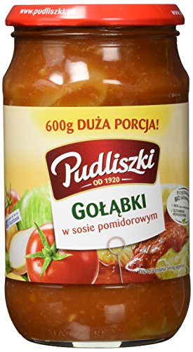 Pudliszki Kohlrouladen in Tomatensauce, 8er Pack (8 x 600 g) von Pudliszki