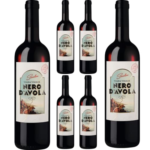 2022 Viada Voglia Nero d'Avola Rotwein 750 milliliter x 6 Flasche von Pufai