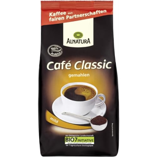 Alnatura Caffè Crema mild Ganze Bohne 500 gramm von Pufai