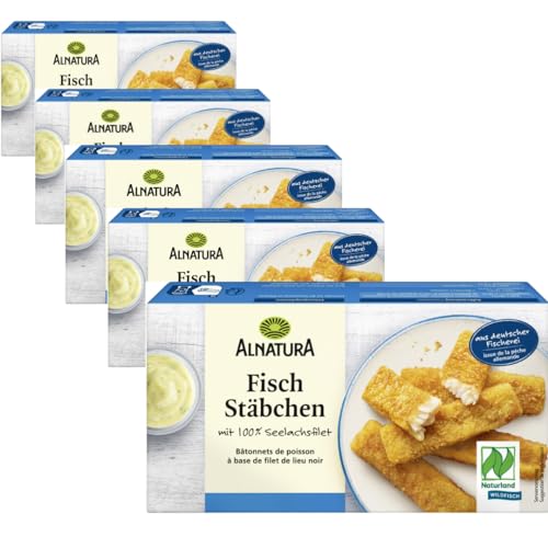 Alnatura Fischstäbchen 250 Gramm x 5 STÜCK [Frischegarantie] von Pufai