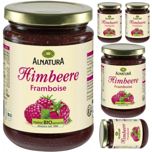 Alnatura Fruchtaufstrich Himbeere 420 Gramm x 5 STÜCK von Pufai