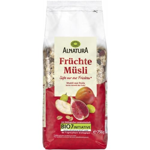 Alnatura Früchte Müsli Cornflakes Toppas Cerealien 750 gramm von Pufai