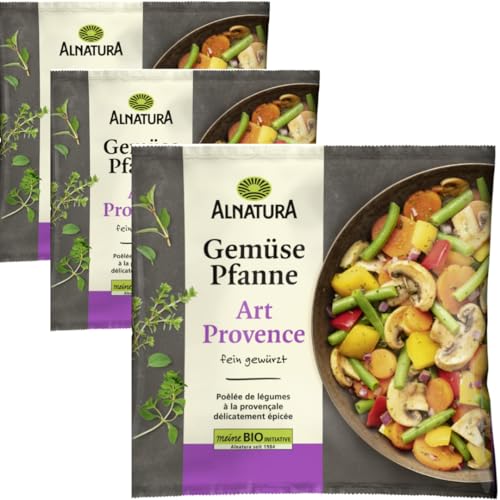 Alnatura Gemüsepfanne Art Provence 450 Gramm x 3 STÜCK [Frischegarantie] von Pufai