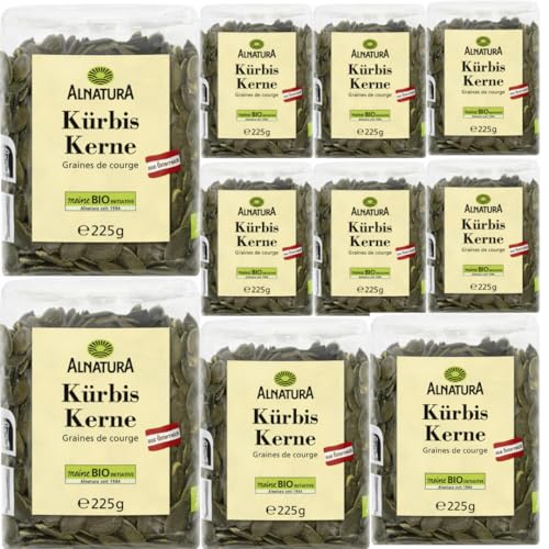 Alnatura Kürbiskerne 225 Gramm x 10 STÜCK von Pufai