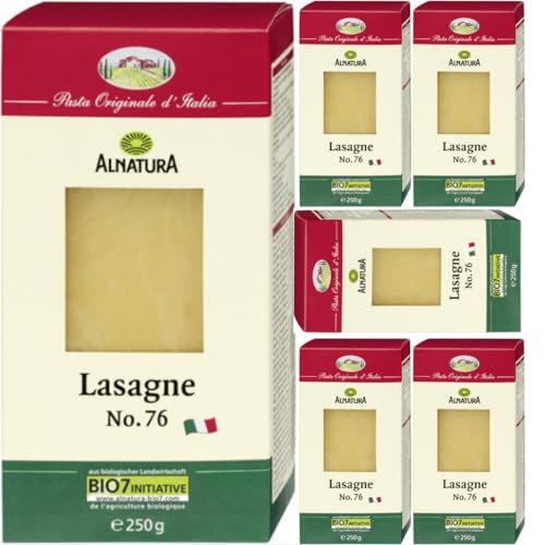 Alnatura Lasagne Pasta 250 Gramm x 6 STÜCK von Pufai