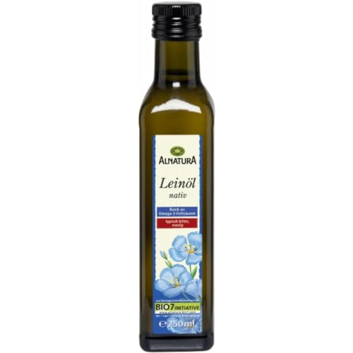 Alnatura Leinöl Natives Leinöl aus erster kalter Pressung. 250 ml von Pufai