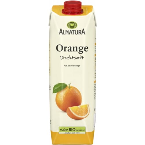 Alnatura Orangensaft Fruchtgehalt 1000 Mililiter von Pufai