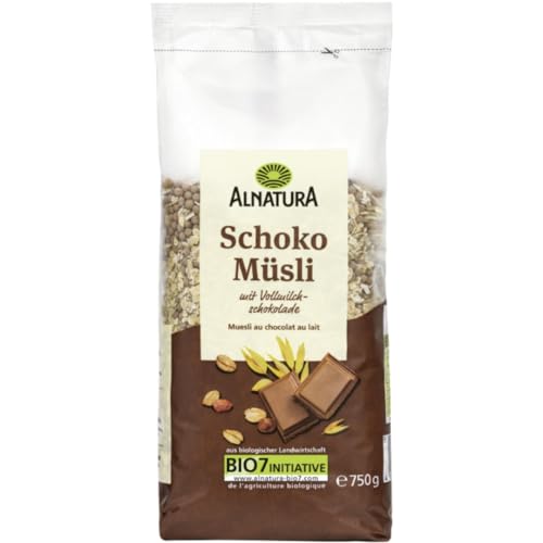 Alnatura Schoko Müsli Cornflakes Cerealien 750 gramm von Pufai