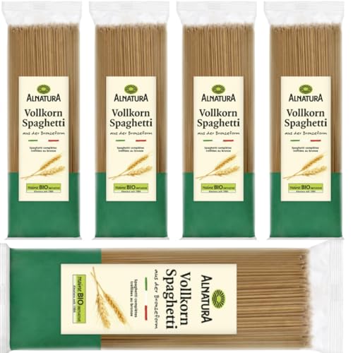 Alnatura Vollkorn-Spaghetti pasta 500 gramm X 5 STÜCK von Pufai