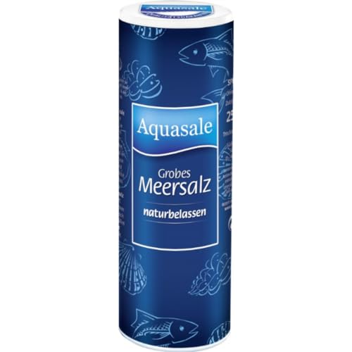 Aquasale Meersalz Naturkristalle grob 250 gramm von Pufai