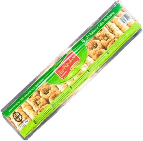 Au Ble Dor Filo-Teigblätter für Baklava Teigblätter Täglich frischer Teig - Frisches Gebäck, Teigblätter Filoteig 470 Gramm mit Pufai Grocery von Pufai