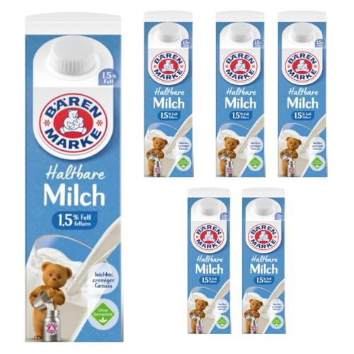 Bärenmarke Haltbare Milch 1,5% 1 l x 6 Stück von Pufai