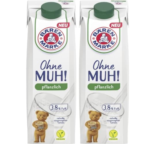 Bärenmarke Ohne MUH! pflanzlich 3,8% Fett 1000 milliliter x 2 STÜCK von Pufai