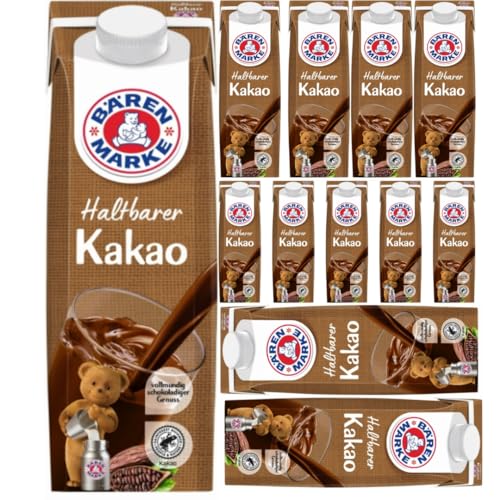 Bärenmarke haltbarer Kakao milch 1,8% 1000 Mililiter x 12 STÜCK Mit Pufai Grocery von Pufai