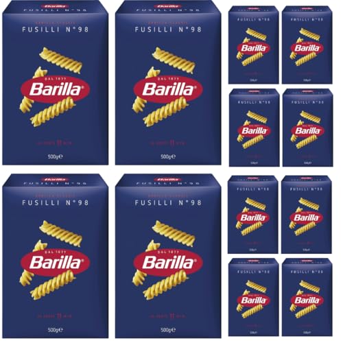 Barilla Pasta Nudeln Fusilli No 98 pasta 500 gramm x 12 Stück von Pufai