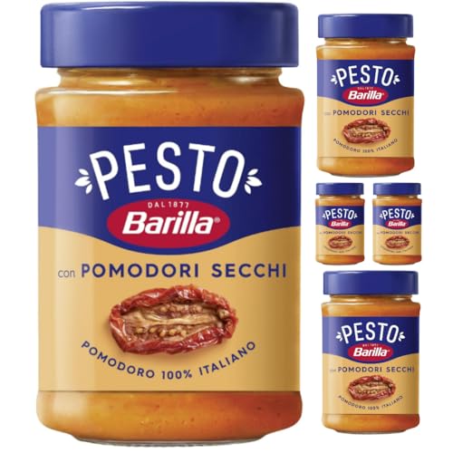 Barilla Pesto Pomodori Secchi Soße Pasta-Sauce 200 gramm x 5 STÜCK von Pufai