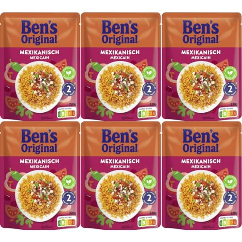 Ben's Original Basmati-Reis 220 gramm x 6 Stück von Pufai