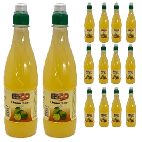 Beyço Zitronensaft Zitron 500 Milliliter x 14 Stück von Pufai