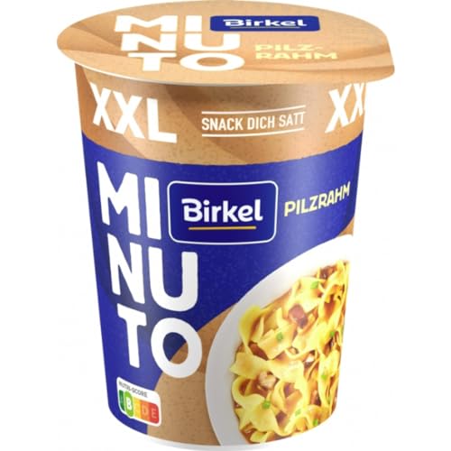 Birkel Minuto Pilzrahmtopf XXL Nudeln pasta 86 gramm von Pufai