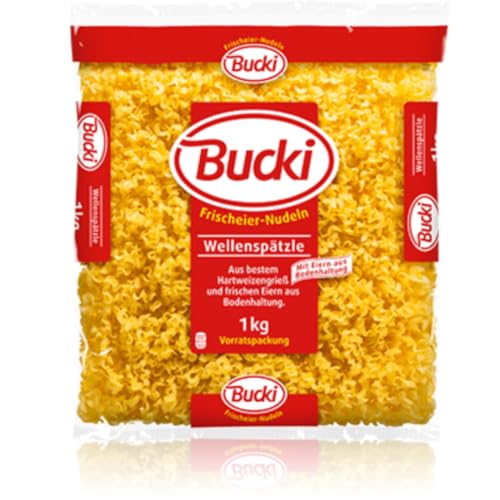 Bucki Wellenspätzle pasta nudeln 1000 gramm von Pufai