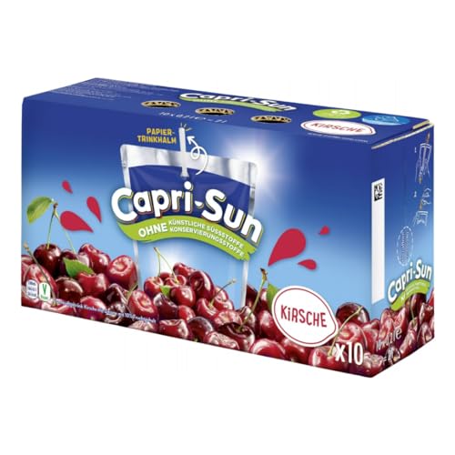 Capri-Sun Kirsche Kirschsaft trinken 200 Milliliter x 10 Stück von Pufai