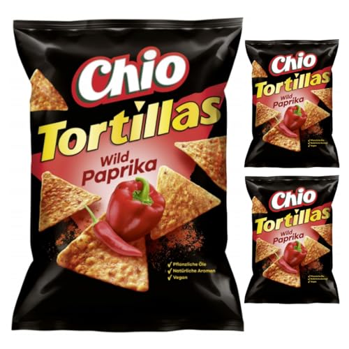 49 STÜCK X Chio Chips Tortillas Wild Paprika Hot Chips 110g von Pufai