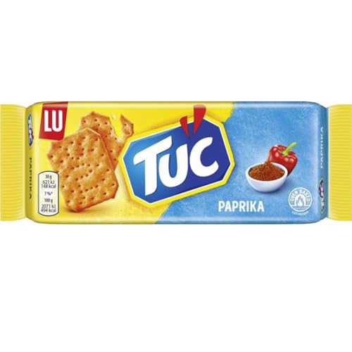 Cracker Paprika Cracker Keks Paprikageschmack 100 gramm von Pufai