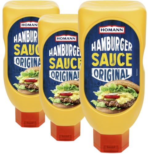 Orginal Hamburger Saucen Original Snack Lecker soße 400 ml x 3 stück von Pufai