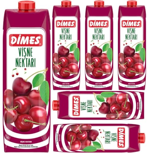 Dimes Kirschsaft Klassischer Sauerkischsaft Fruchtsaft 1000 milliliter x 6 STÜCK mit Pufai Grocery, von Pufai